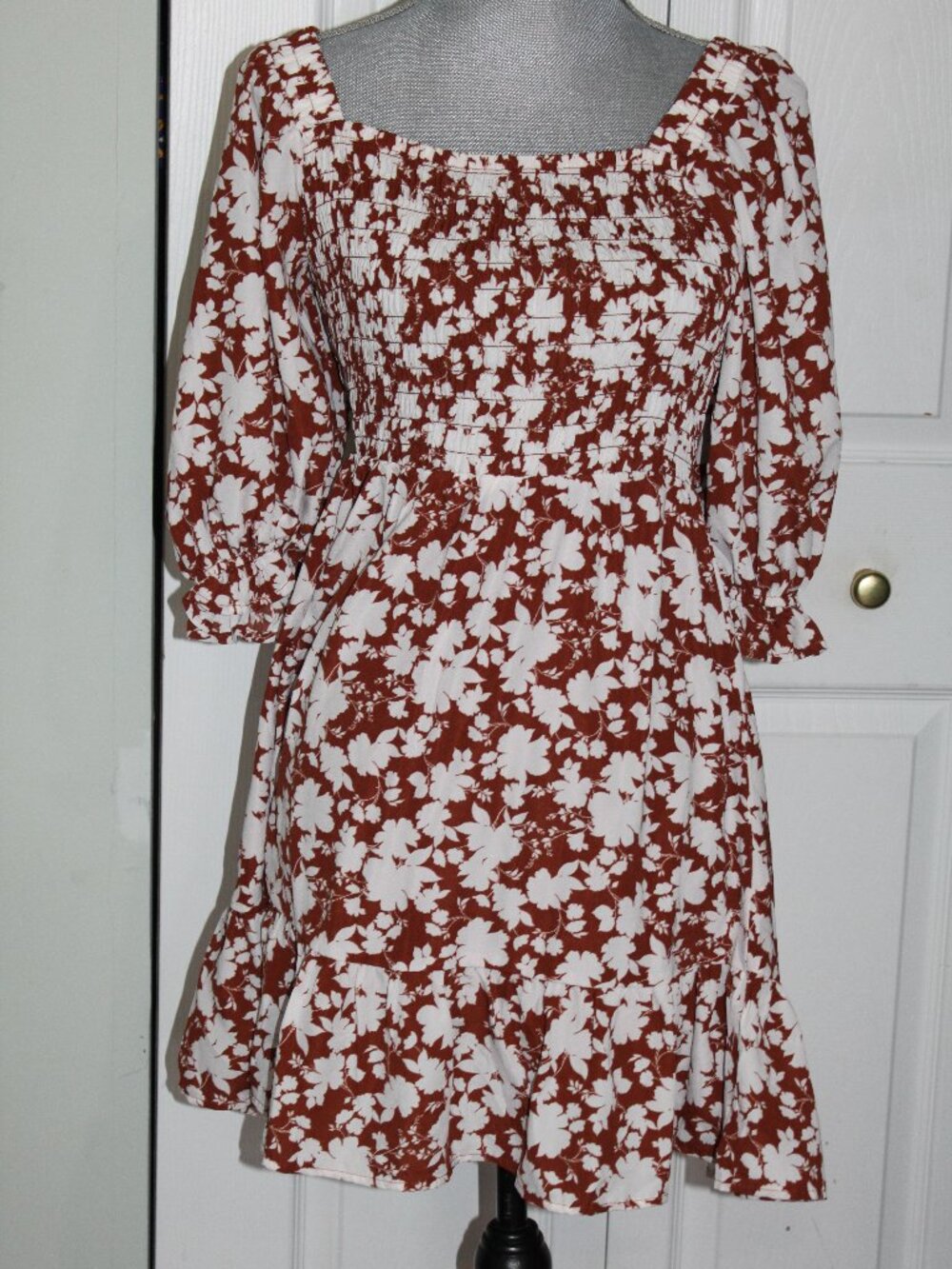 Jessica Simpson Dress, Smocked Top